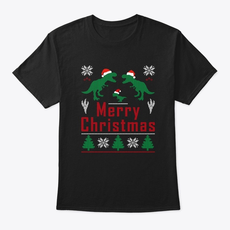 Christmas Dinosaur Rex Pajamas Men Boys 
