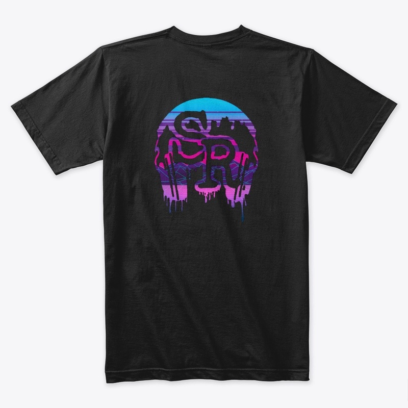 Strange Vapor Wave Back Logo