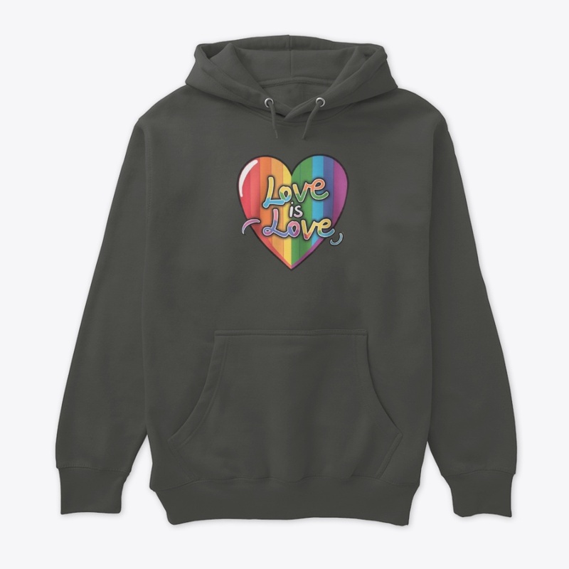 Love is Love rainbow pride tee