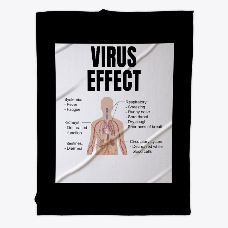 CORVID 19 VIRUS EFFECT T SHIRT