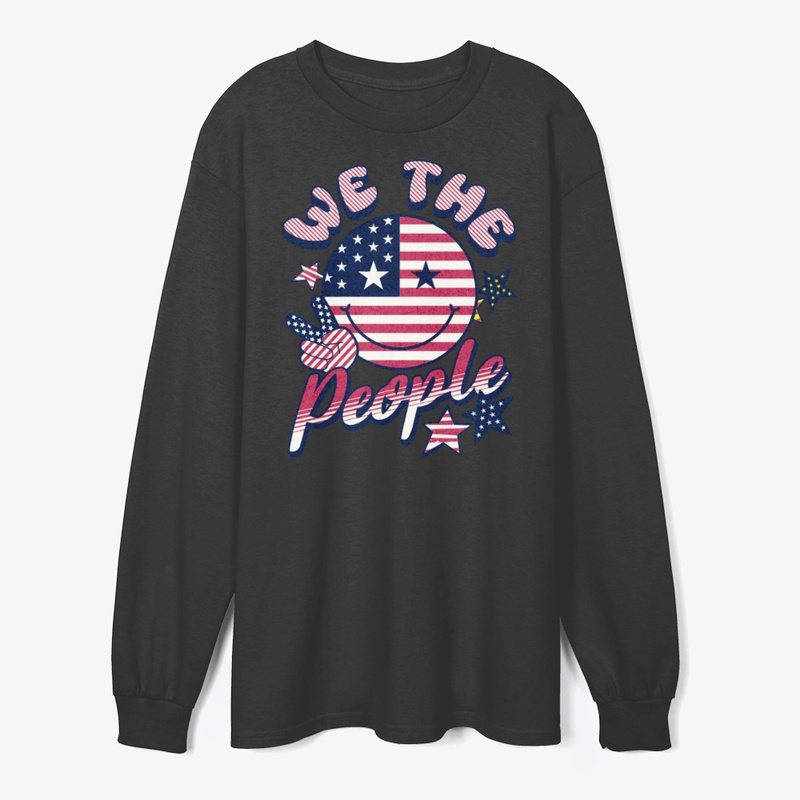 Patriotic Smiley T-Shirt