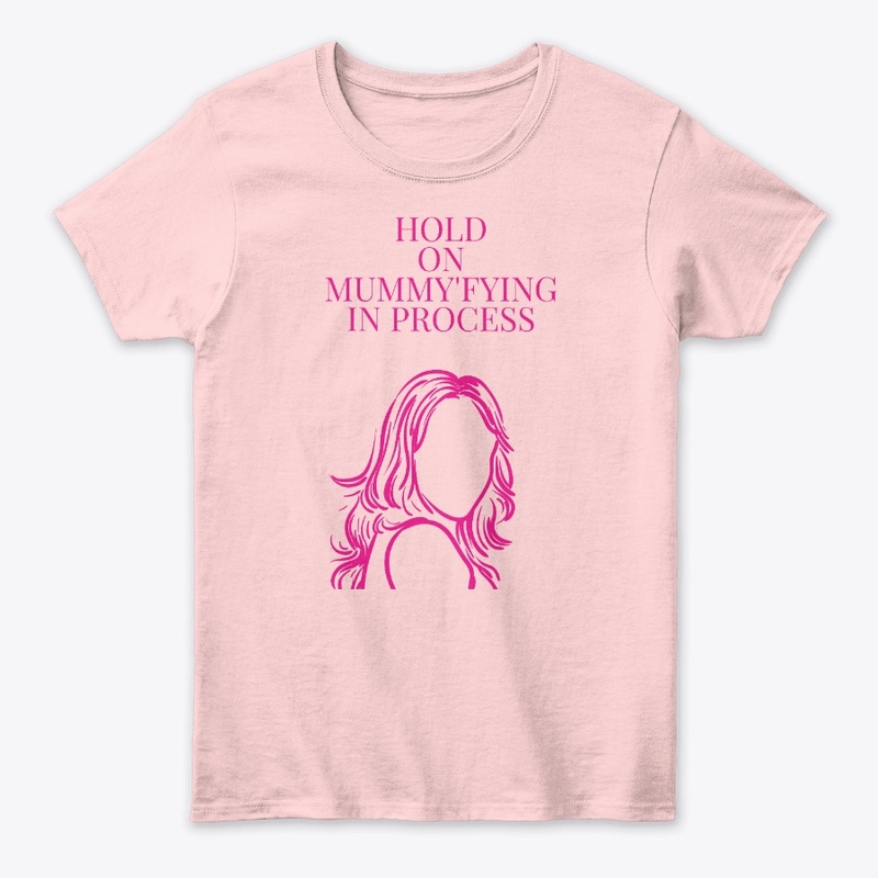 Mom shirt mummy quote pink