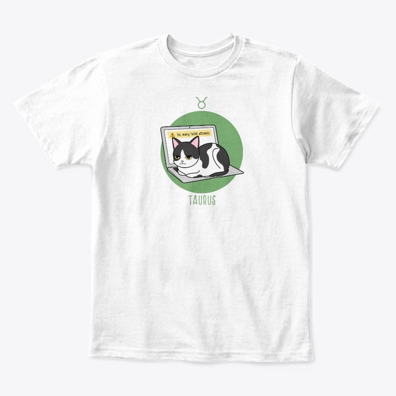 Zodiac Cat - Taurus (Kids and Babies)