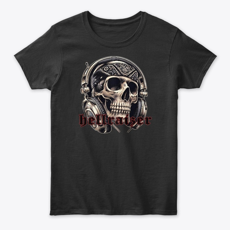 HellRaizer Skull and Headphones