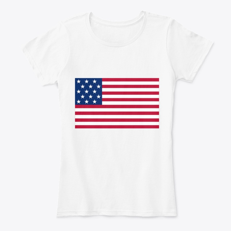 USA  flag  T-shirt
