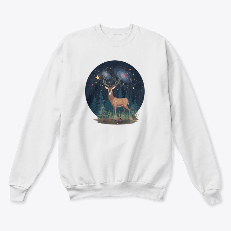 The Deer with Galaxies in Its Antlers