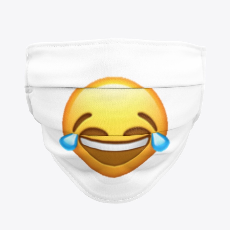 Laughing Emoji Face Mask