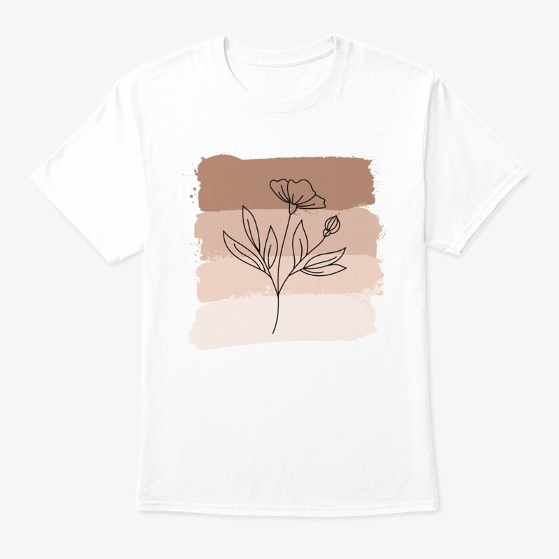 Abstract FLOWER CLASSIC T-SHIRT