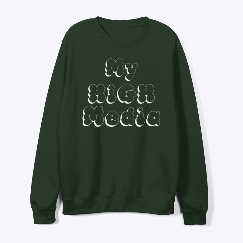 My HIGH Media Crew Neck Sweater