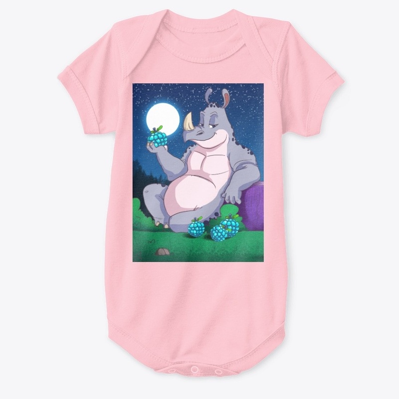 Ricky Rhino Baby Grow