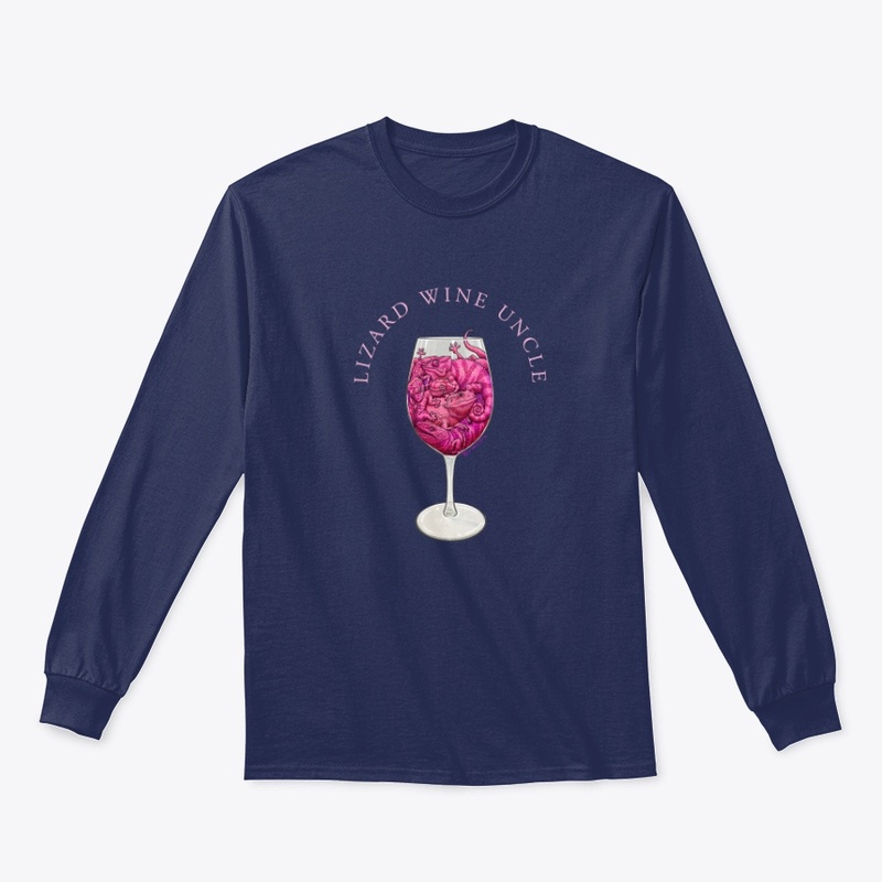 Lizard Wine Uncle - Light Text