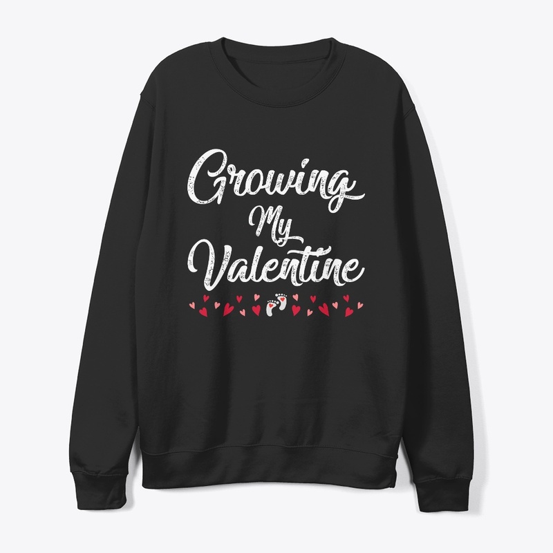 Adorable Valentine's Day Pregnancy Tee