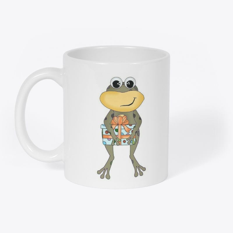  frog prints on asseccrioes&t-shirts 