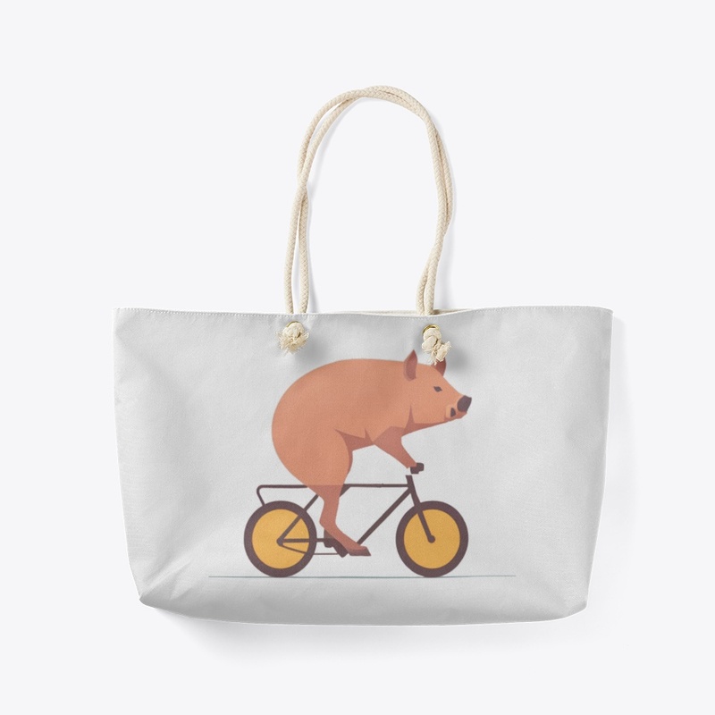 Funny boar rides