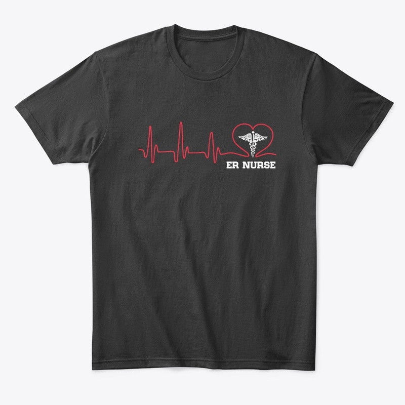 ER Nurse's Heartbeat Hoodie