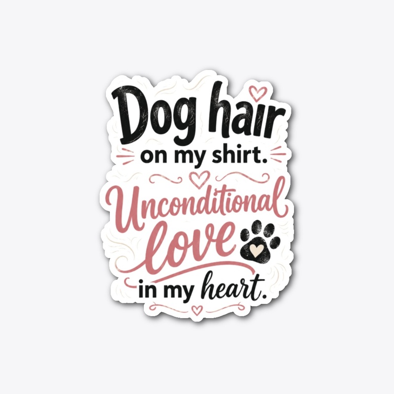 Dog Hair Unconditional Love