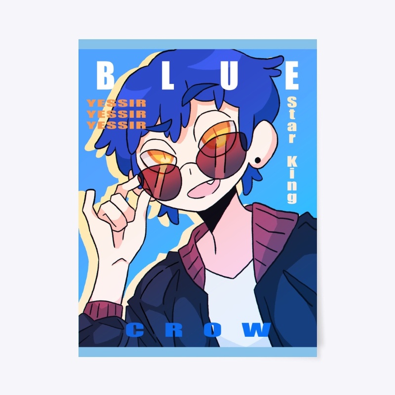 Blue Crow Poster