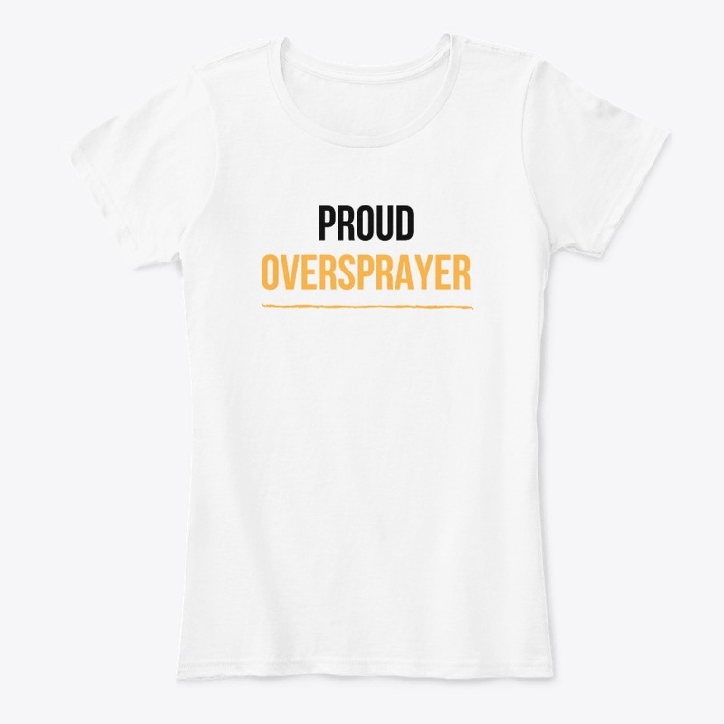 Proud Oversprayer Women's T-Shirt Black