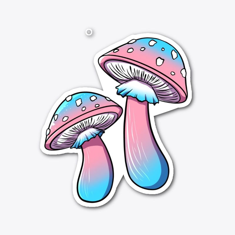 PRIDE MUSHIES! Transgender flag