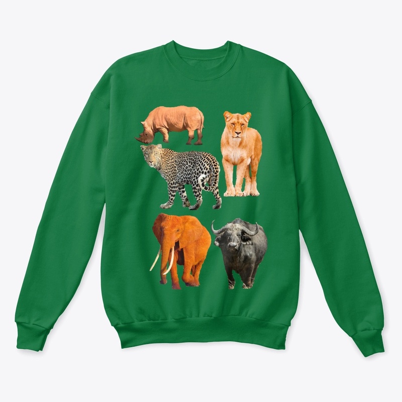 BIG FIVE WILDLIFE SAFARI TSHIRTS