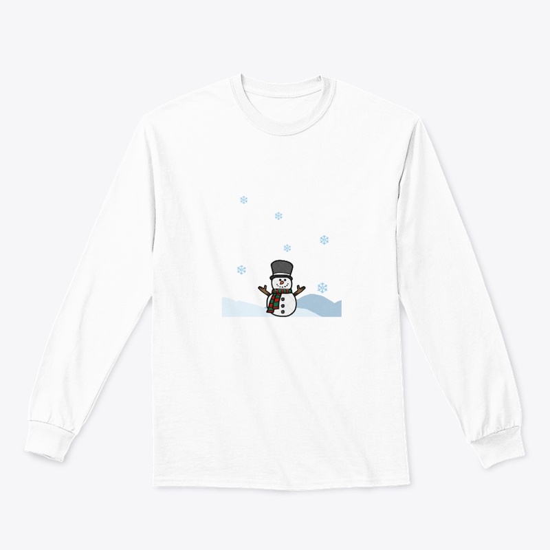 Winter snow man 