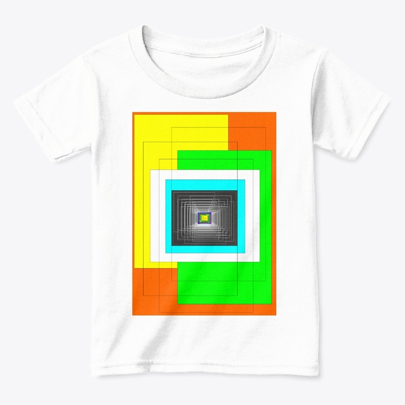 2D Digital Art Check T-Shirt