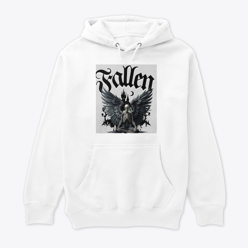 Fallen Skeleton Wings t-shirt
