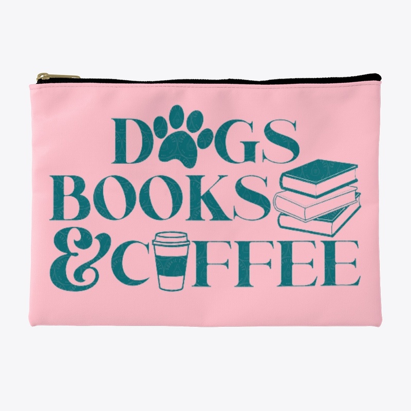 A Cozy Trio: Dogs, Books, Coffee
