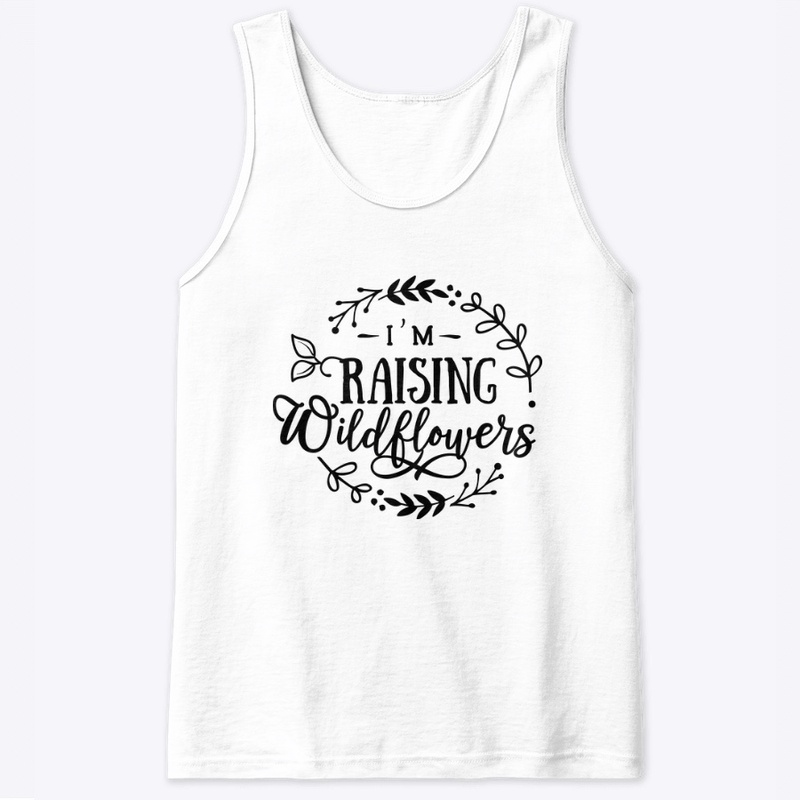 I'm raising Wildflowers wreath