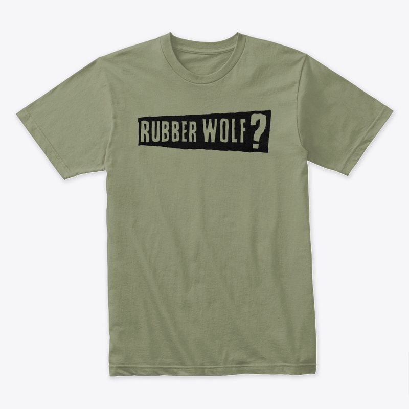 Rubber Wolf? logo (black)