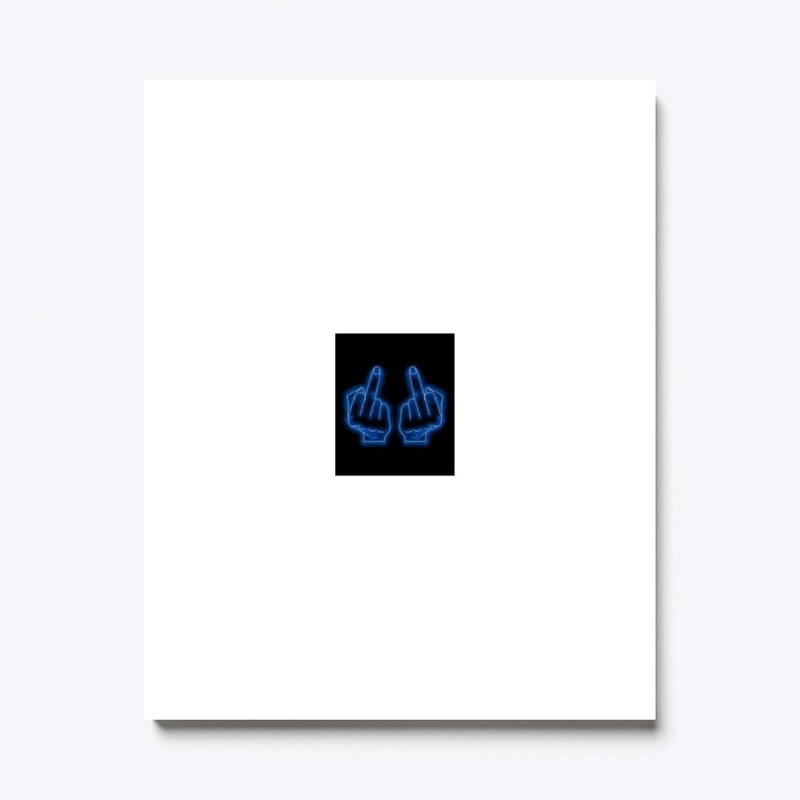 middle finger graphic designed products