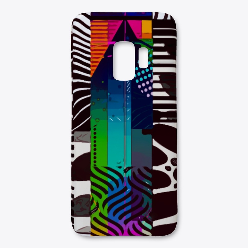 Black White Geometric Pattern 