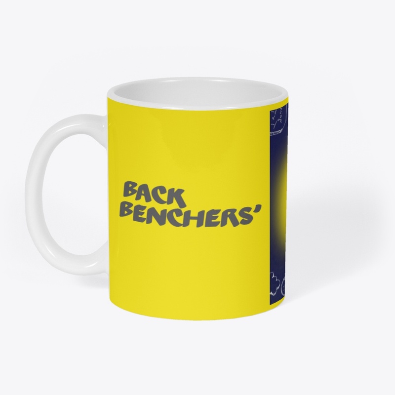Backbencher's mug and desk mat
