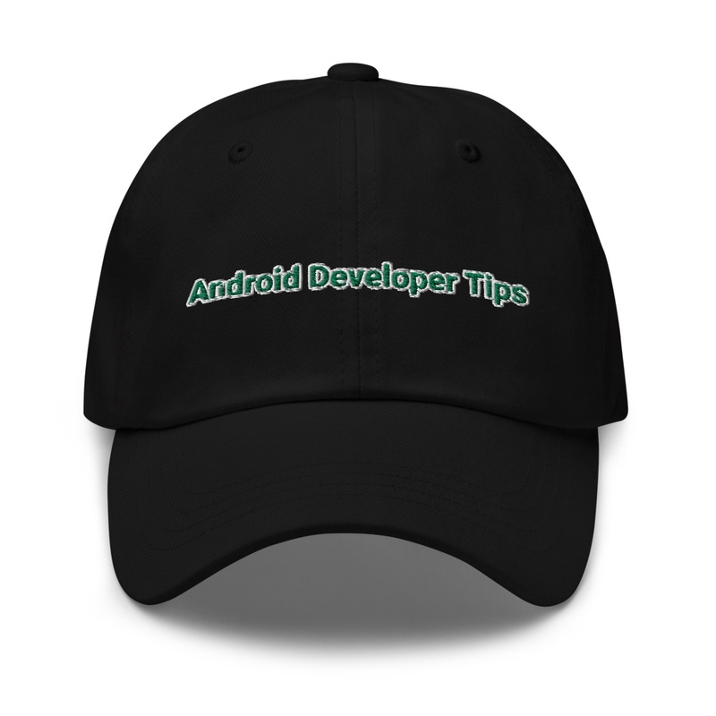 Android Developer Tips Cap