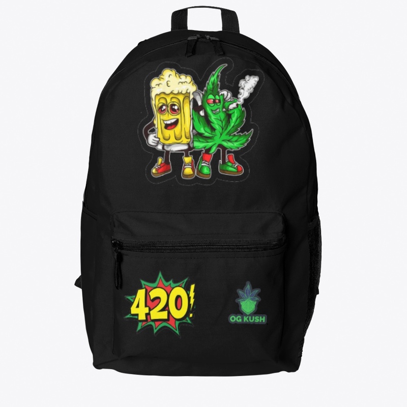 Black Weed BackPack