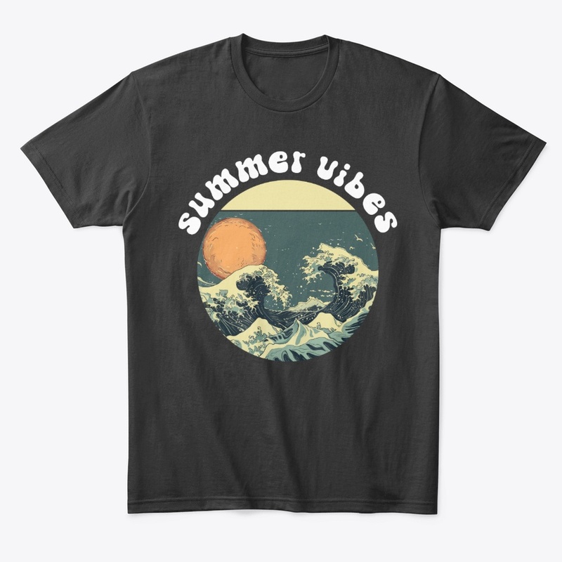 Retro Summer Vibes Typography Streetwear