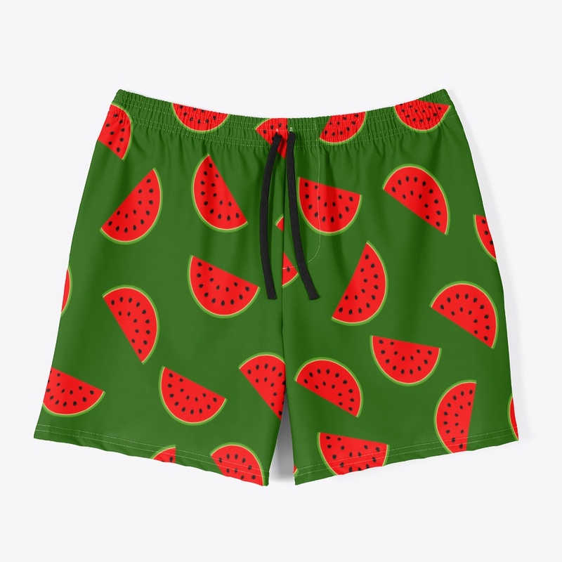 Green  Tshirt with Watermelon