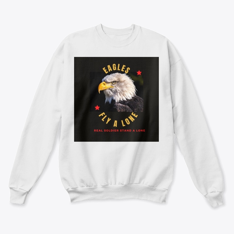 Eagle Fly A Lone 