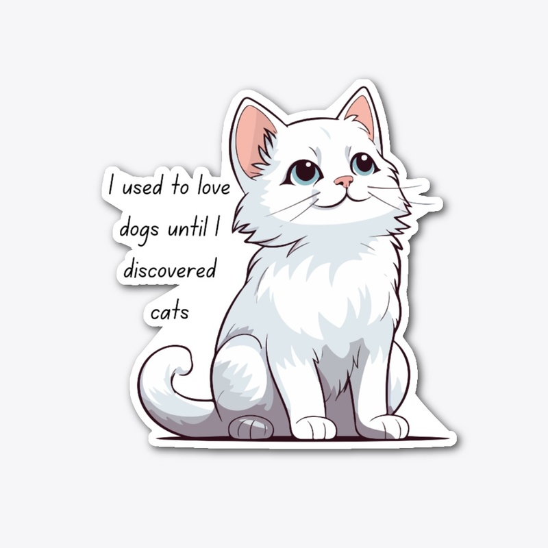 cat with quote