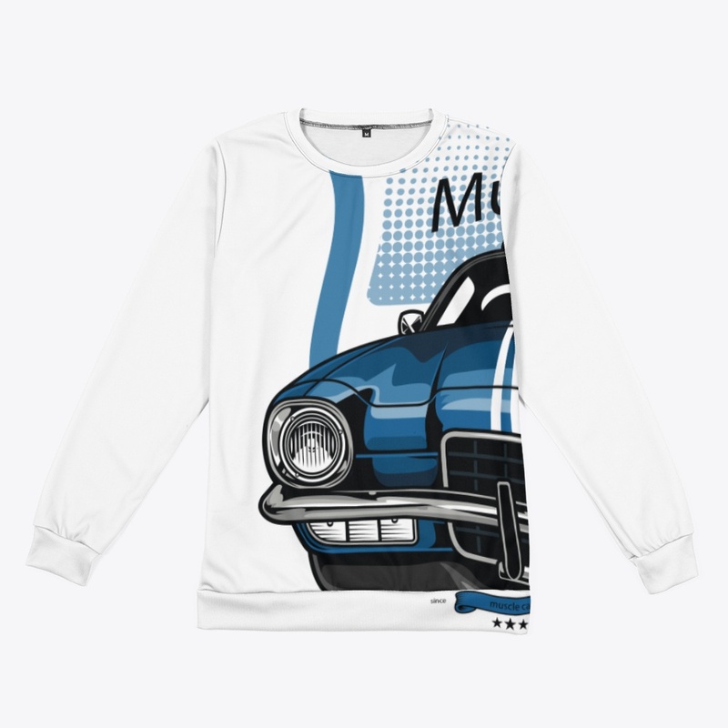 Muscle Car T-shirt Design