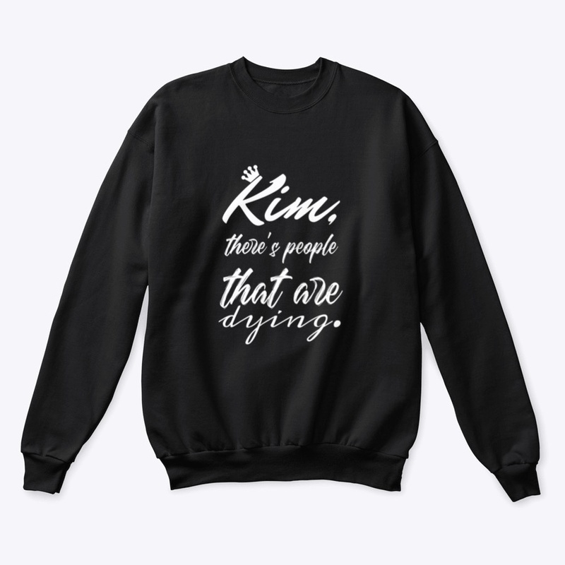 kim, sweatshirt