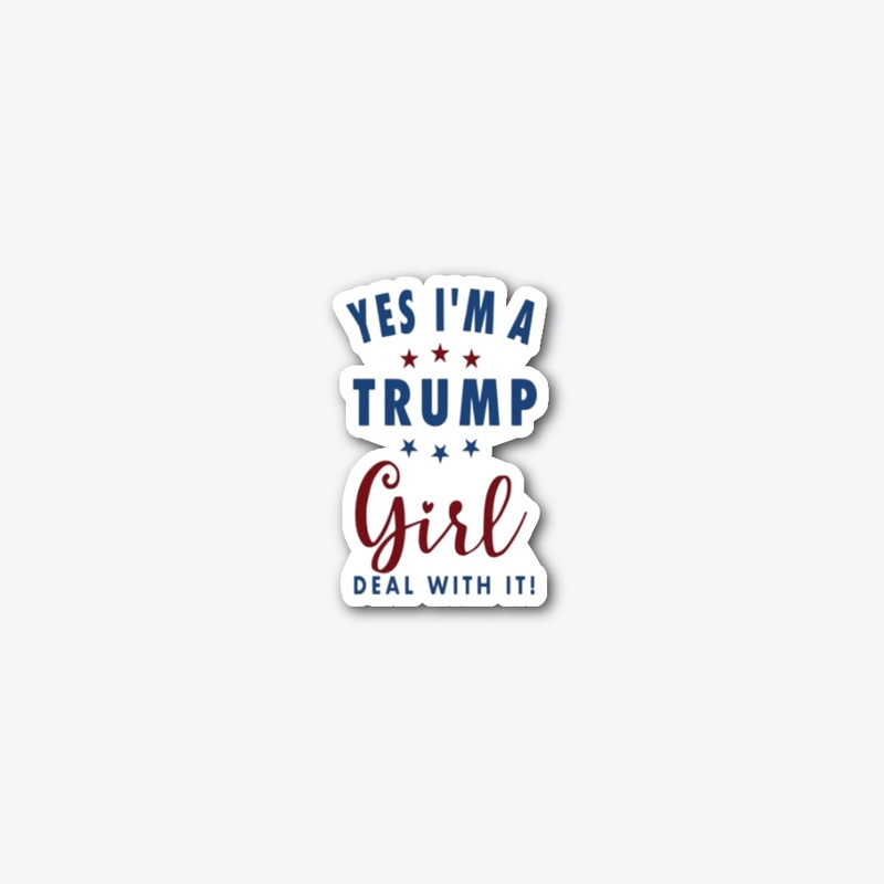 Trump Girl Pendant Necklace