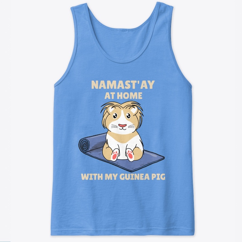 Namastay Yoga Mat Guinea Pig Funny