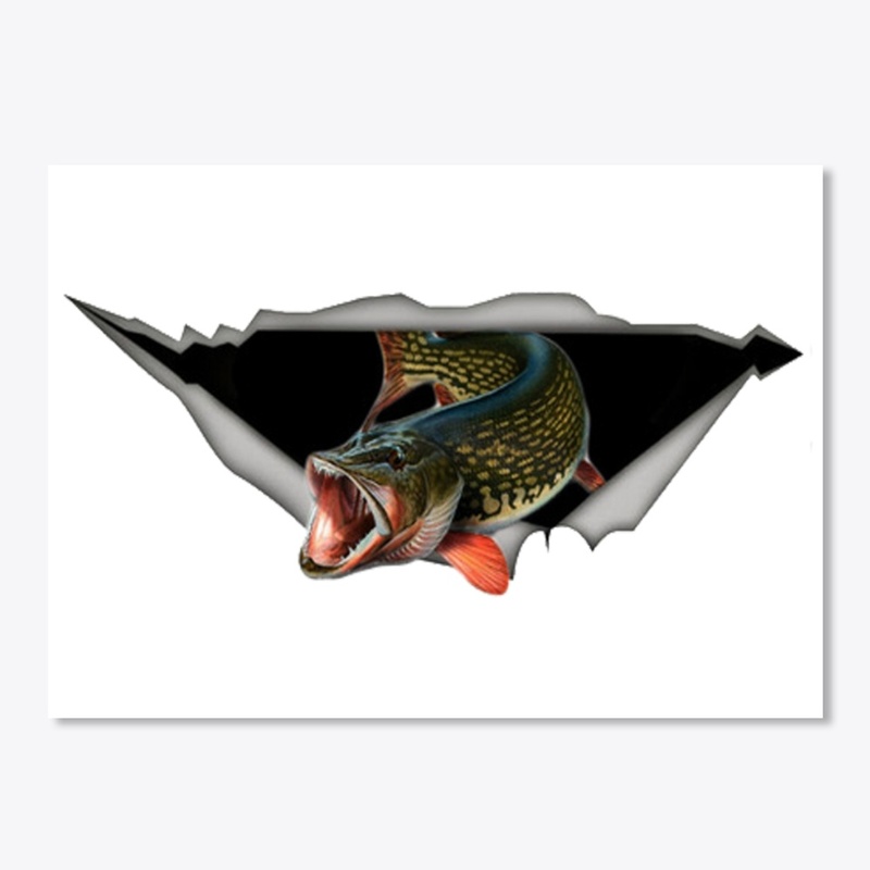 Pike Sticker