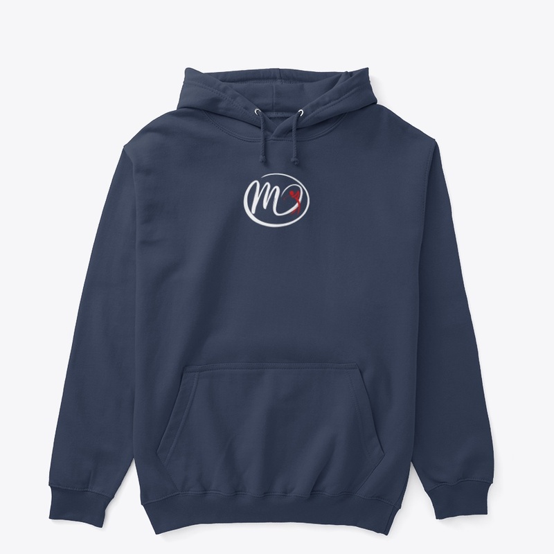 Classic Pullover Hoodie Printed Sleeve
