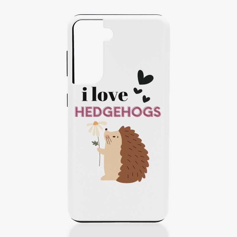 i love hedgehogs
