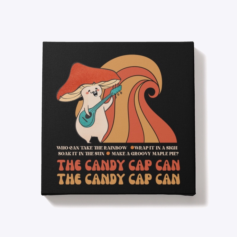 The Candy Cap Cap Mushroom Man