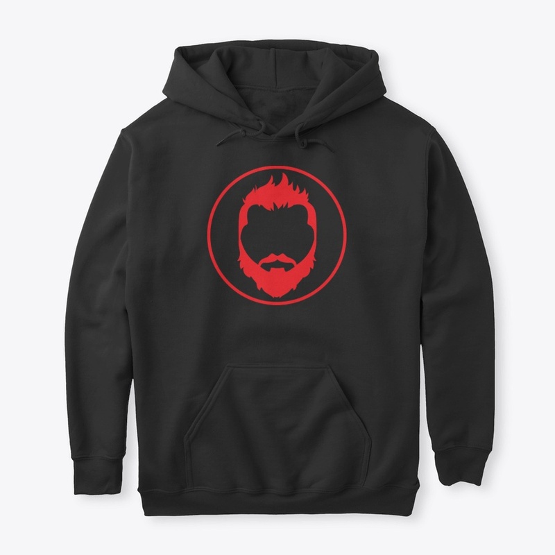 The Bearded Bard Logo Red
