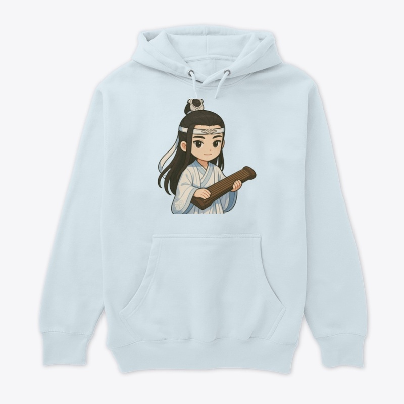 Lan Wangji Chibi Art | The Untamed Guqin