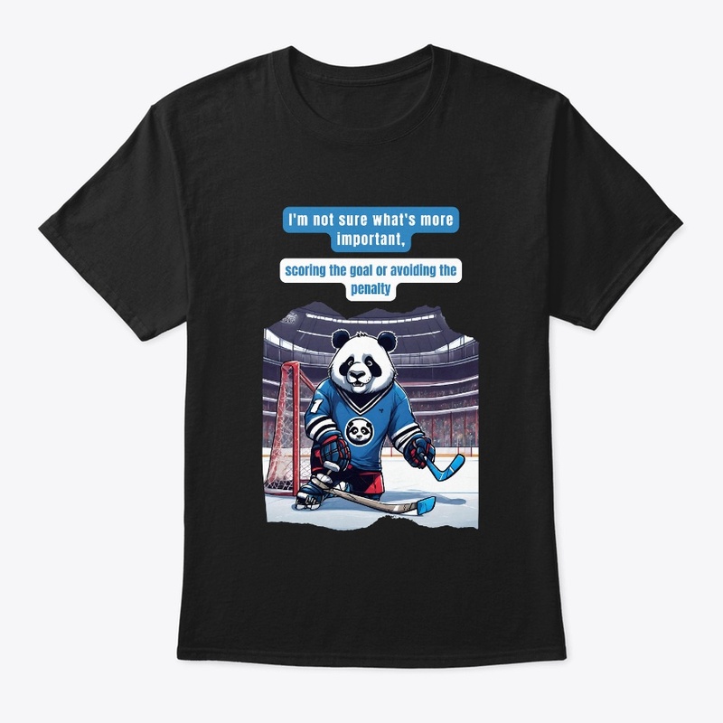 Panda T-Shirts for Ice Hockey Players!